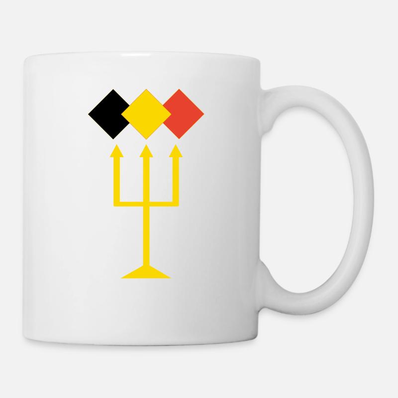 Belgium Soccer Red Devils - Mug - white