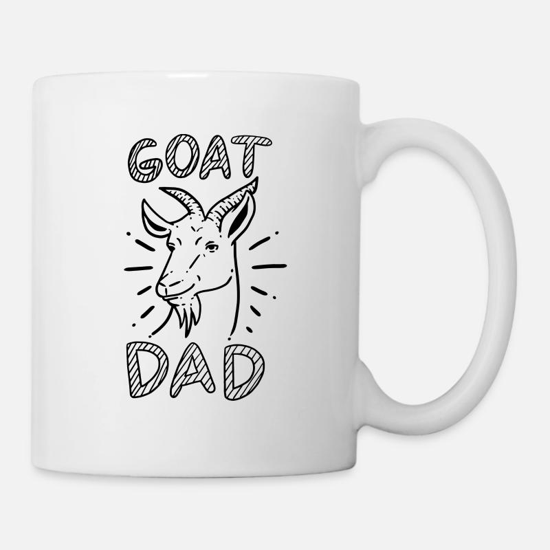 Ziegenpapa - Tasse - Weiß