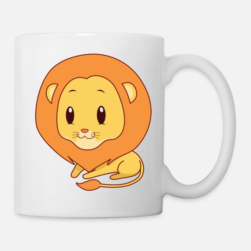 Süßer Thronerbe Löwe - Tasse - Weiß