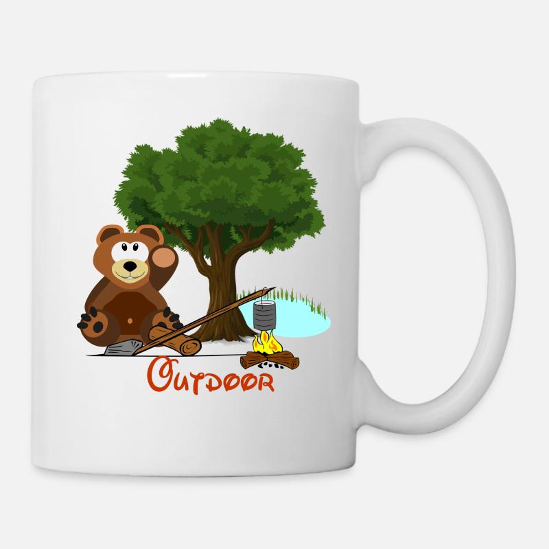 de plein air - Mug blanc - blanc