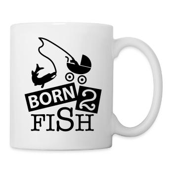 born_2_fish_co1 - Mug - white - Right