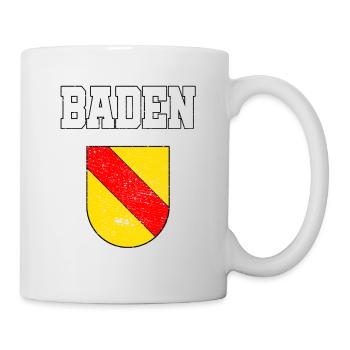 Blason de Baden Badisch cadeau du Badnerland - Mug blanc - blanc - Droite