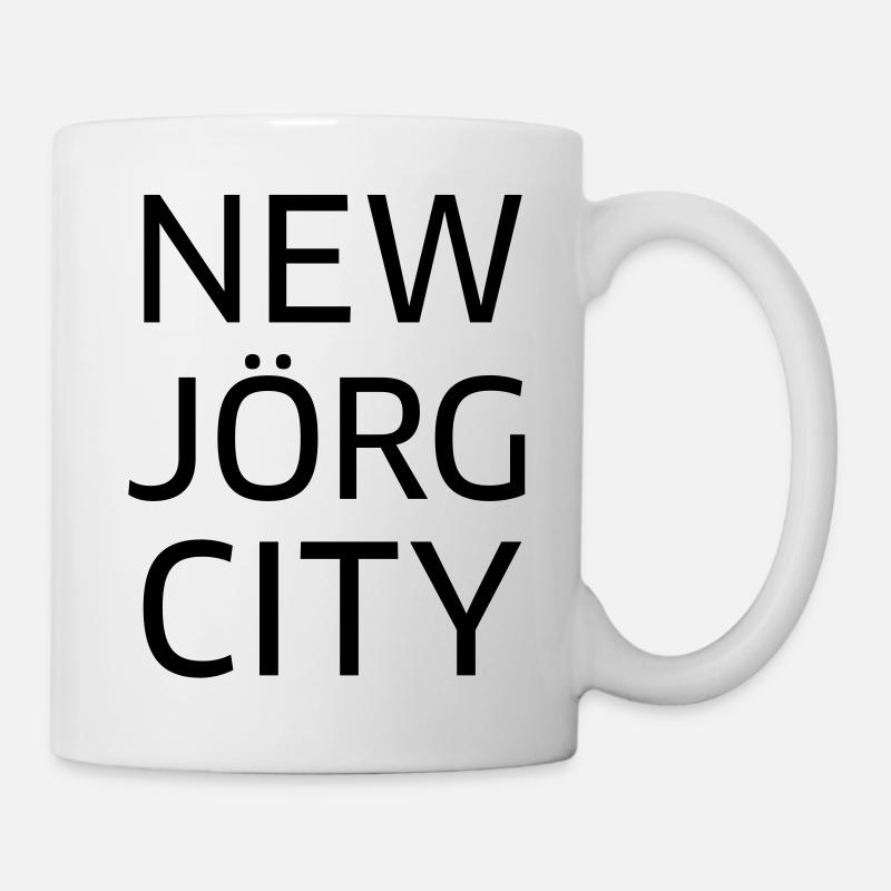 New Jörg City - Tasse - Weiß
