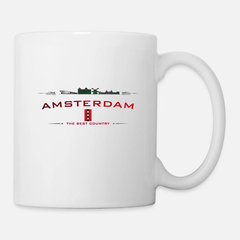 AMSTERDAM - Mug - white