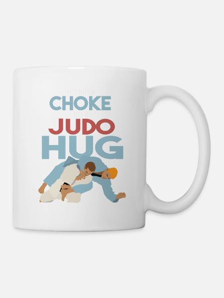 C'est un sport spécial Judo Hug - Mug blanc - blanc