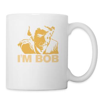 Lustiges 'Ich bin Bob - Mache Bob Sachen Geschenk - Tasse - Weiß - Rechts