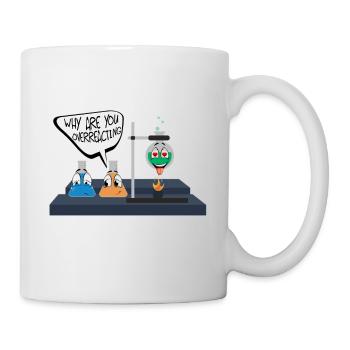 Chemistry, Overreacting, Overreacting, Love - Mug - white - Right