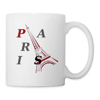 PARIS Tour Eiffel - Mug blanc - blanc - Droite