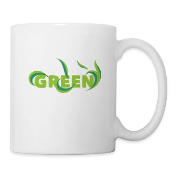 Think Green! Think Green Nature Healthy - Mug - white - Right