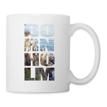 Bornholm Helligdomsklipperne - Tasse - Weiß - Rechts