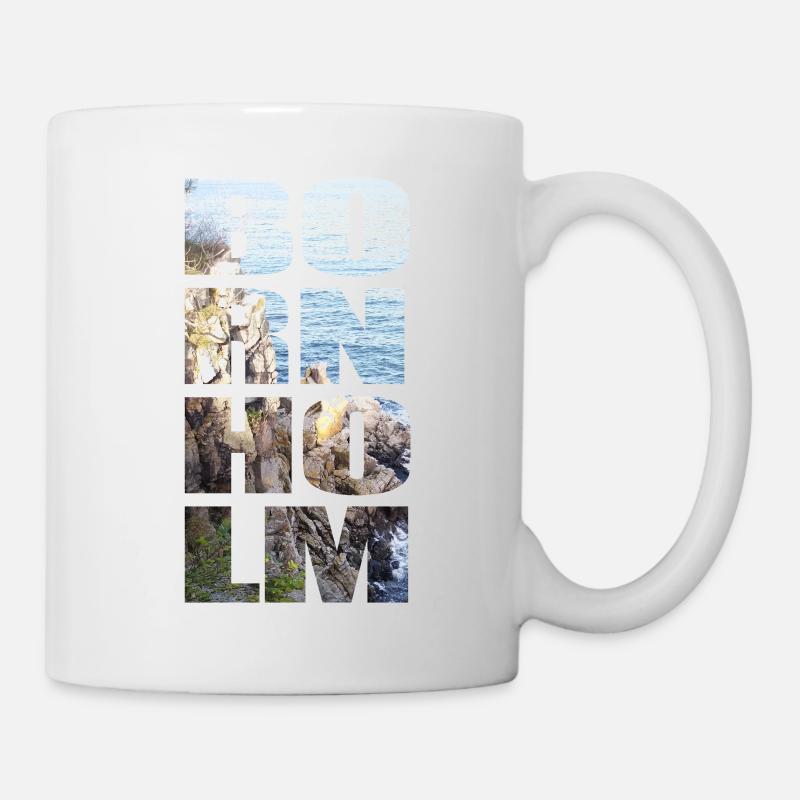 Bornholm - Mug blanc - blanc