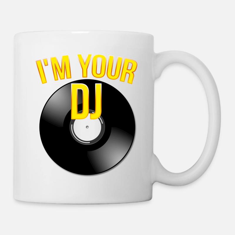 Je suis ton dj - Mug blanc - blanc