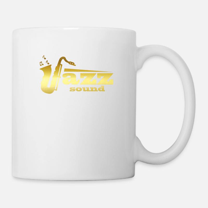 Jazz Sound - Tasse - Weiß