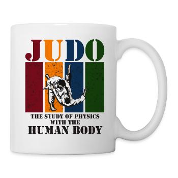 Judo - Mug blanc - blanc - Droite