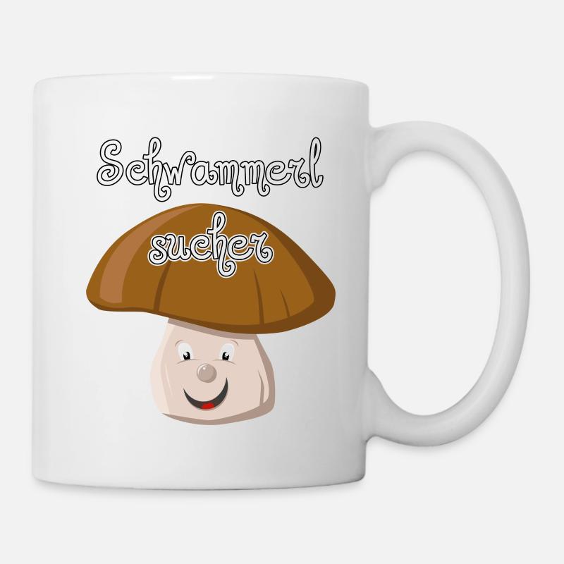 Schwammerlsucher - Mug - white
