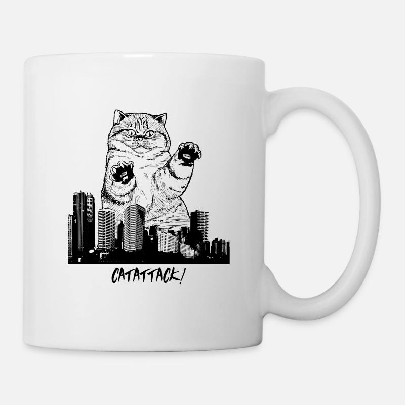 Catattack - Mug - white