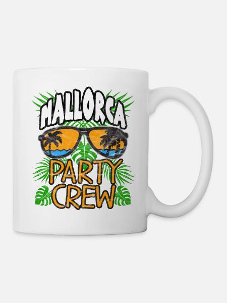 Mallorca Shirt - Mug blanc - blanc