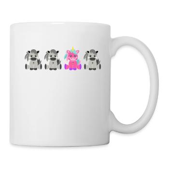 Licorne Appaloosa - Mug blanc - blanc - Droite