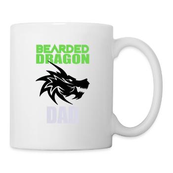 Bearded Dragon Dad - Tasse - Weiß - Rechts