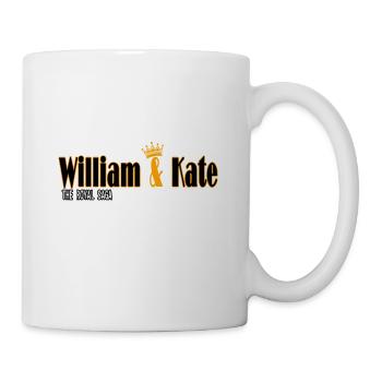 William und Kate, Kate & William Die königliche Saga - Tasse - Weiß - Rechts