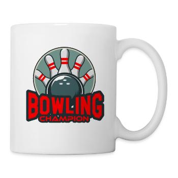 Bowling bowling - Mug - white - Right