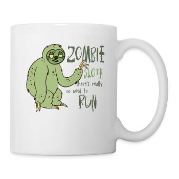 zombie sloth - Mug - white - Right