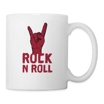Panneau Rock N Roll - Mug blanc - blanc - Droite