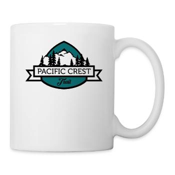 Pacific Crest Trail Wander Shirt - Tasse - Weiß - Rechts