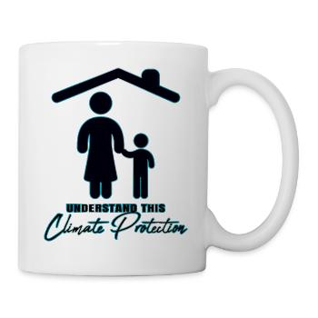 Understand this - Climate Protection - Tasse - Weiß - Rechts