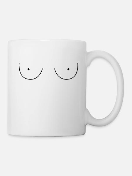 Brueste - Tasse - Weiß