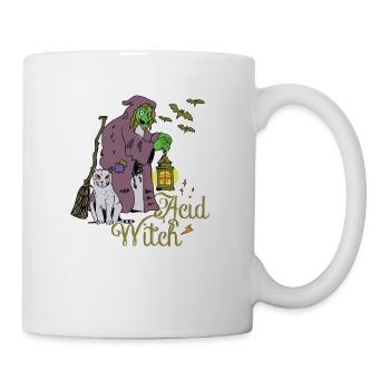 Saure Hexe Halloween - Tasse - Weiß - Rechts