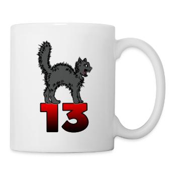 13 Geburtstag - Tasse - Weiß - Rechts