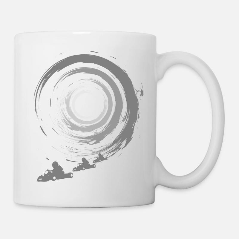 Go kart driver - Mug - white
