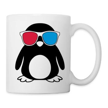 Swaggy Penguin - Tasse - Weiß - Rechts