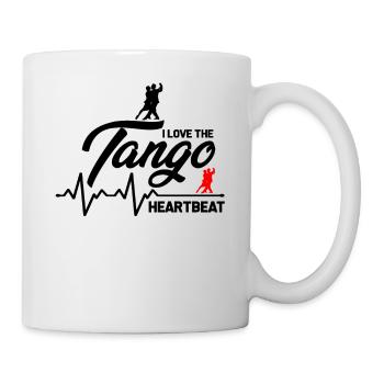 Tango Standard Danse Danse Danse Cadeau - Mug blanc - blanc - Droite