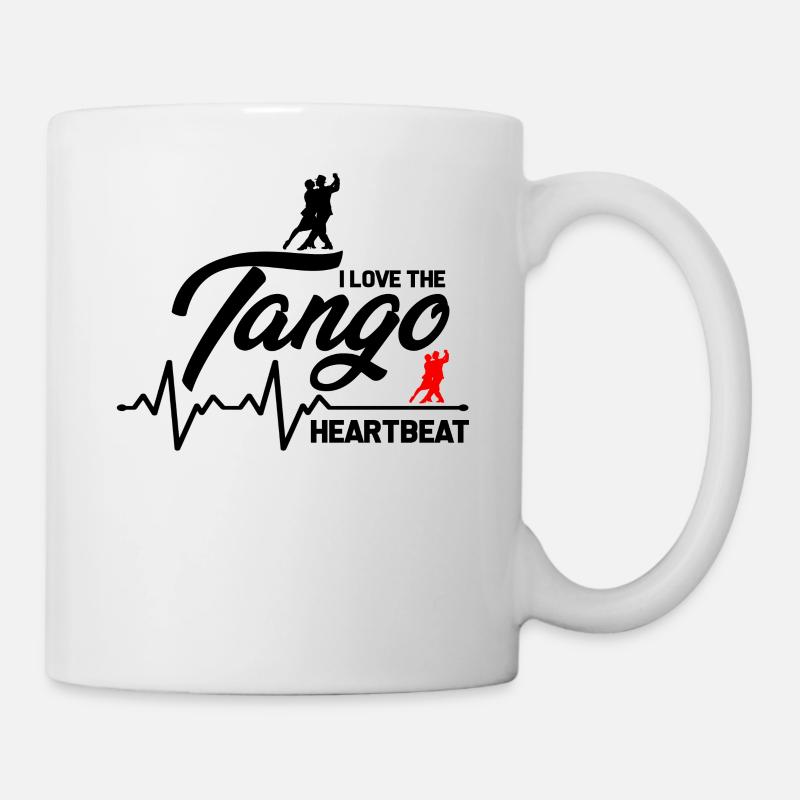 Tango Standard Danse Danse Danse Cadeau - Mug blanc - blanc
