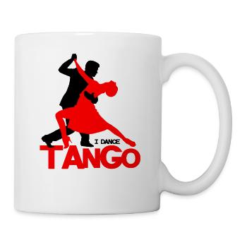 Tango Standard Danse Danse Danse Cadeau - Mug blanc - blanc - Droite