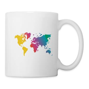 Défi Accepté Monde Voyageur - Mug blanc - blanc - Droite