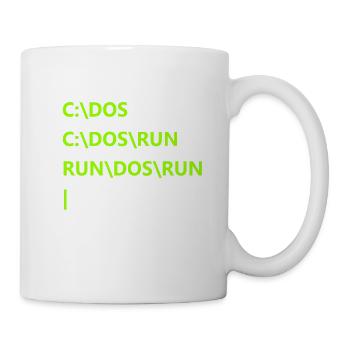 C: \ Dos C: \ Dos \ Run \ Run \ Dos \ Run - Mug - white - Right