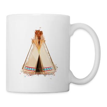 Tipi historiquement brillant - Mug blanc - blanc - Droite