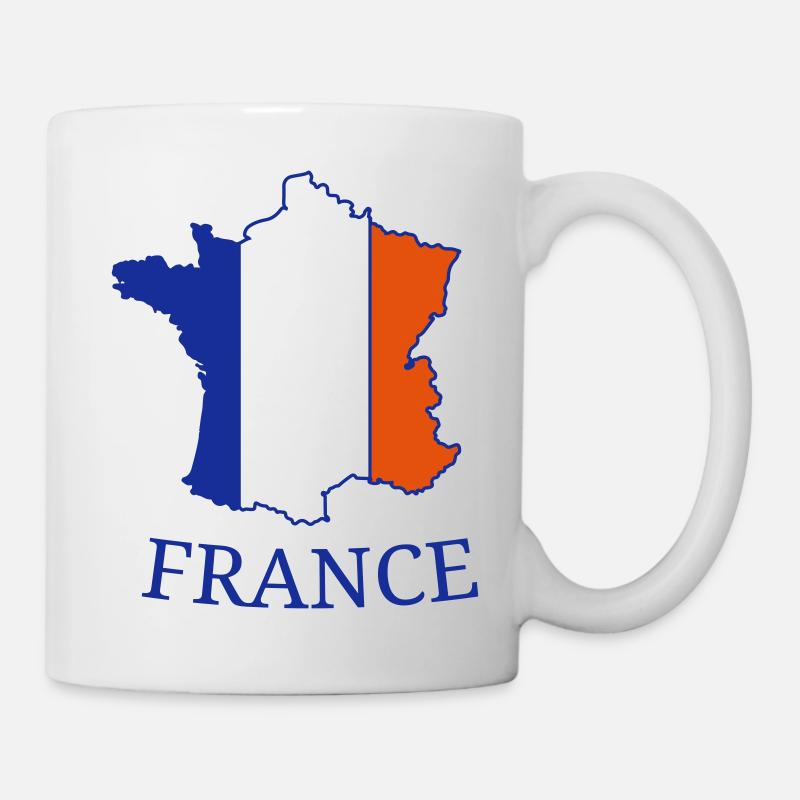 france - Mug blanc - blanc