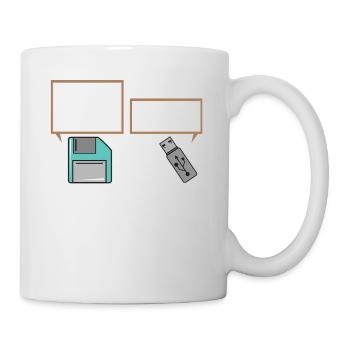 USB I am Your Father Nerd Computer IT Geek - Tasse - Weiß - Rechts