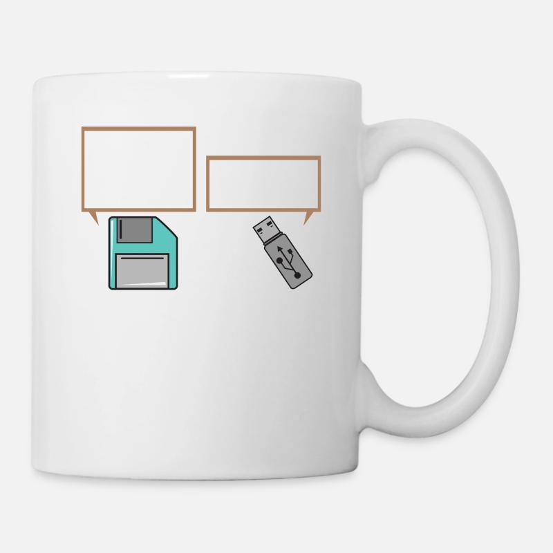 USB I am Your Father Nerd Computer IT Geek - Tasse - Weiß