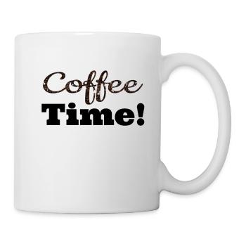Café temps café d - Mug blanc - blanc - Droite