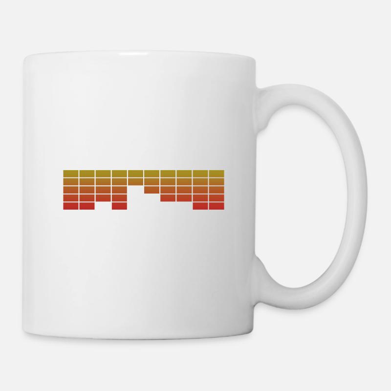 Beatboxing EQ microphone - Mug - white