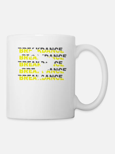 Breakdance Tanzen - Tasse - Weiß