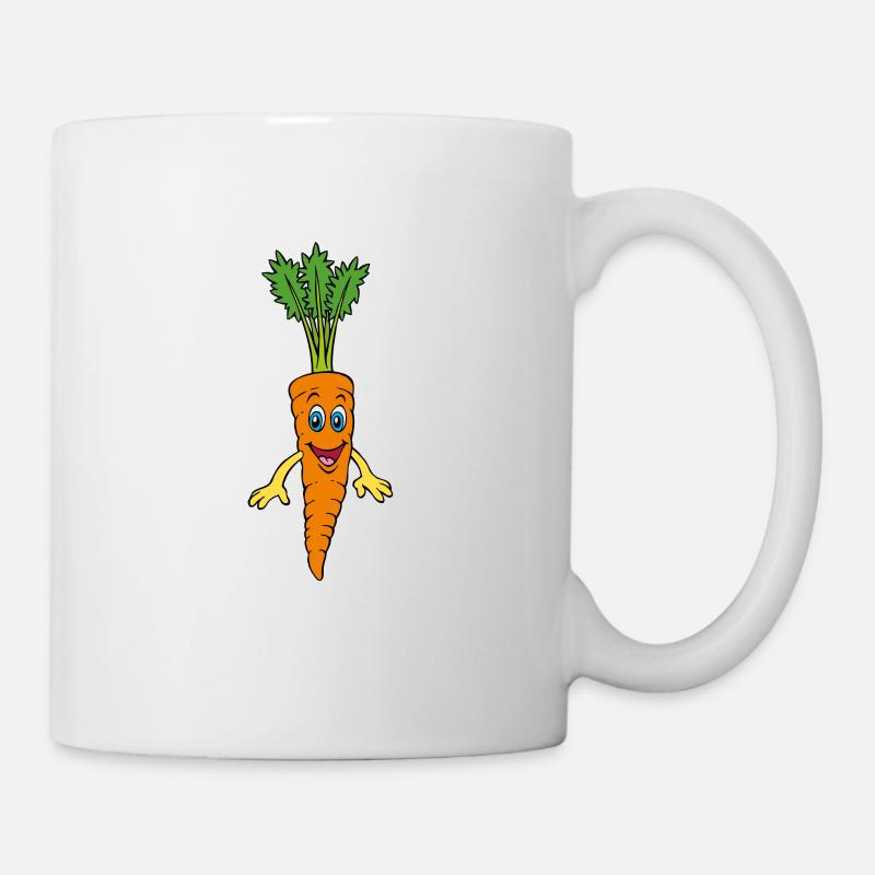 carotte - Mug blanc - blanc