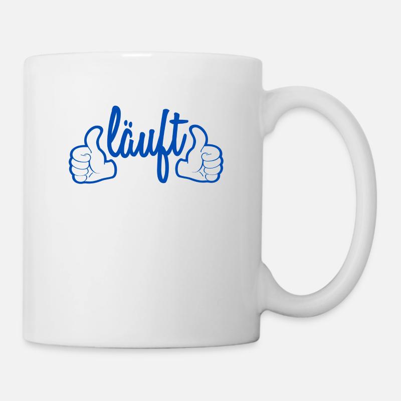 fonctionne - Mug blanc - blanc