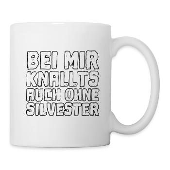 Silvester Silvester Silvester Party - Tasse - Weiß - Rechts