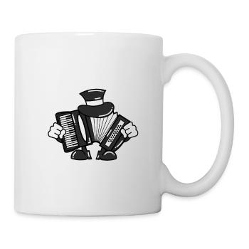 Accordéoniste Accordéoniste T Shirt Gift Mr. Accordion - Mug blanc - blanc - Droite